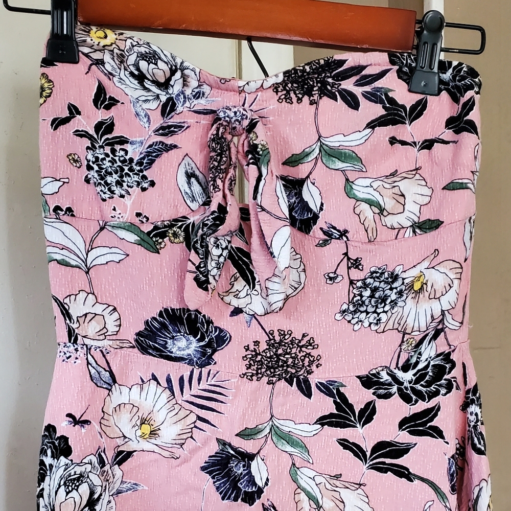 Floral mini dress